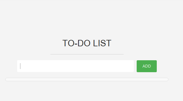 To-Do List App Screenshot